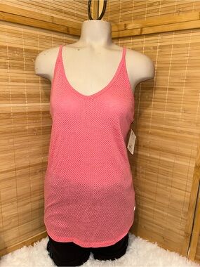 Victoria’s Secret VSX Sport pink polka dot racer back training tank top size XS